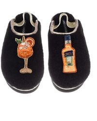 Laines London - Flatform Cloud Closed Toe Slippers With Summer Spritz Brooches - Lyst