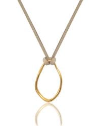 A Weathered Penny - Neutrals Orb Necklace - Lyst