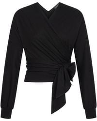 Marianna Déri - Wrap Shirt - Lyst