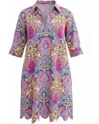 Mary Marshmallow - Scalloped Delray Dress - Lyst
