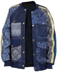 Story Wear - Baseball Denim Jacket - Lyst