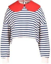 Ioana Ciolacu - Striped Orchid Sweatshirt - Lyst