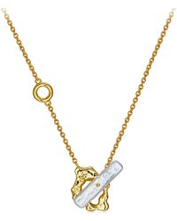 Janus Edinburgh - Seacliff Vermeil Baroque Pearl Toggle Necklace - Lyst