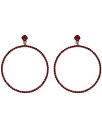 Vickisarge - The Jumbo Hoop Earrings - Lyst
