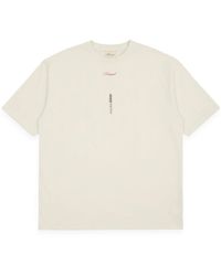 NOEND - Neutrals Burning Cigarette Boxy Tee - Lyst