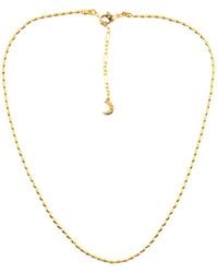 Aurozia - Three Charms Simple Beaded Necklace - Lyst