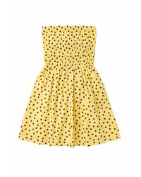 Mind Traveler - Emily Polka Dot Short Dress - Lyst
