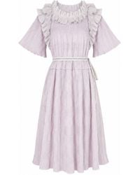 Miro Misljen - Plisse Dress - Lyst