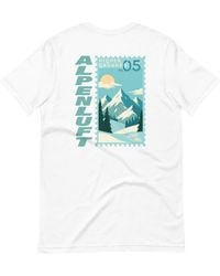 Anchor and Crew - Higher Grounds Postmark Organic Cotton T-Shirt - Lyst
