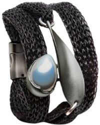 Saachi - Mesh Twisted Orb Bracelet - Lyst