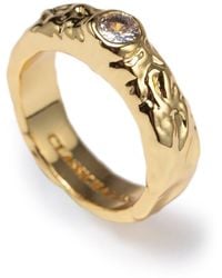 Classicharms - Sylvie Molten Zirconia Stackable Ring - Lyst