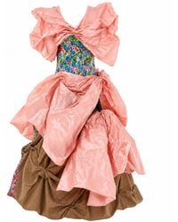 Miro Misljen - Flamingo Patchwork Gown - Lyst