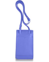 godi. - Handmade Adjustable Leather Phone Bag With Pocket - Lyst