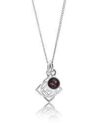 The Jewellery Store London - Root Chakra/Muladhara Chakra Charm Necklace - Lyst