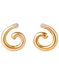 Lily Flo Jewellery - Returning To Yourself Diamond Stud Earrings - Lyst
