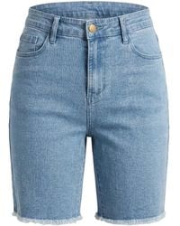 Adrift Clothing - Adrift Denim Cut Off Shorts - Lyst