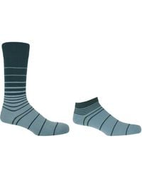 Peper Harow - Made in England - Retro Stripe Luxury Crew & Trainer Socks Bundle - Lyst