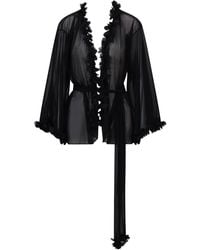 Belle -et-BonBon - Fifi New Edition Backless Short Petal Kimono - Lyst