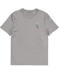 Anchor and Crew - Heather Daisy Garden Dystopia Organic Cotton Embroidered T-Shirt - Lyst