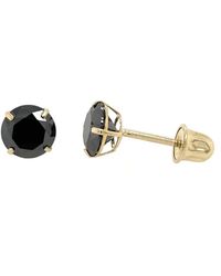 VicStoneNYC Fine Jewelry - Moissanite Solid Stud Earrings - Lyst