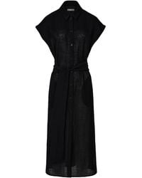 The Summer Edit - Tatum Luxe Linen Shirt Dress - Lyst
