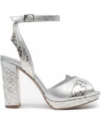 Terry De Havilland - Zia Mid Platform Block Heels - Lyst