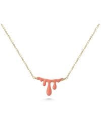 Dolcetto Designs - Gelato Tangerine Necklace - Lyst