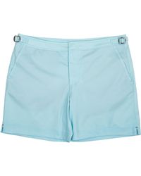 lords of harlech - Neptune Oxford Tailored Swim Short - Lyst