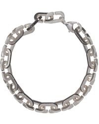 Dime Tribe - Route 66 Diamond Chain Bracelet - Lyst