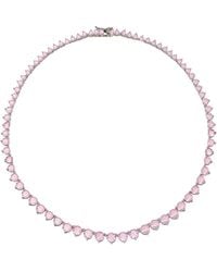 Zepplin the Label - Aura Tennis Necklace - Lyst