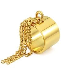Jagged Halo Jewelry - Tassel Ring - Lyst