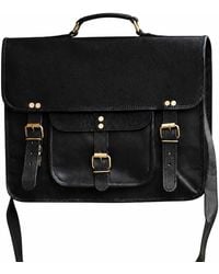 VIDA VIDA - Leather Satchel Laptop Bag - Lyst