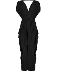 James Lakeland - Draped Open-Back Midi Dress – - Lyst