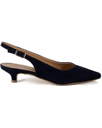 Keith Scarrott Shoes - Tanita Midnight Suede Slingback - Lyst