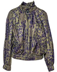 ARTISTA - Breath Printed Zipped Jacket - Lyst