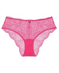 Journelle - Allegra High Rise Brief Raspberry Meringue - Lyst