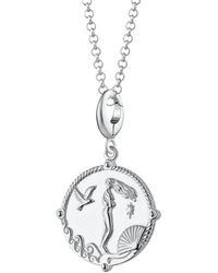 Lily Charmed - Sterling Goddess Of Love Aphrodite Charm Necklace - Lyst
