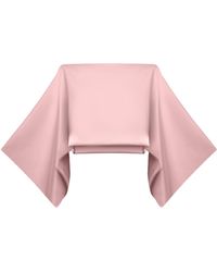 Lily Phellera - Raya Top In Washed Pink Rose - Lyst