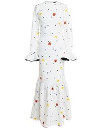 RainSisters - Floral Long Sleeve Maxi Dress - Lyst