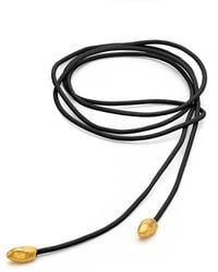 EVA REMENYI - Origin Bow Necklace - Lyst