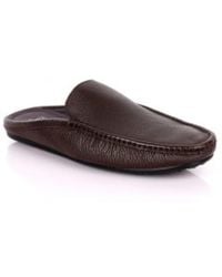 DAVID WEJ - Soft Leather Slip On Loafers – - Lyst