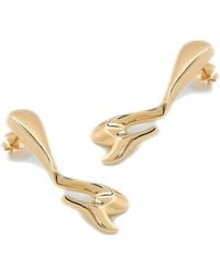 Potoska - Avro Drop Stud Earrings - Lyst