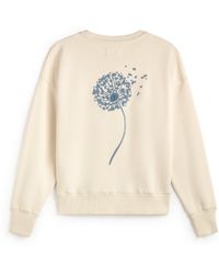 Thinking Mu - Ecru Dandelion Jodie Sweatshirt - Lyst