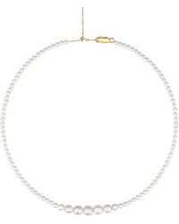 Katy Faye - Isabelle Pearl Necklace - Lyst