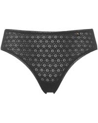 Nudea - Honeycomb High Leg Brief - Lyst