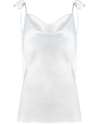 Sasha La Mer - Uma Top, Color Snow - Lyst