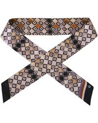 Kueen - Silk Scarf - Lyst