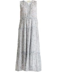 REISTOR - Perfect Resort Maxi Crepe Dress - Lyst