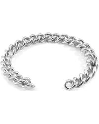 Anchor and Crew - Crossjack Sail Chain Bangle - Lyst