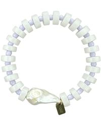 Christina Greene - Daydream Baroque Pearl Beaded Bracelet - Lyst